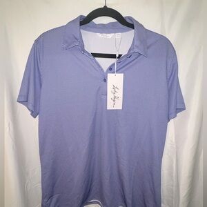 NWT Lady Hagen Purple golf shirt